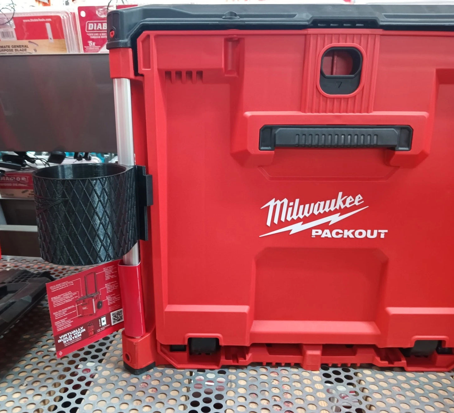 Cup Holder for Milwaukee Packout System