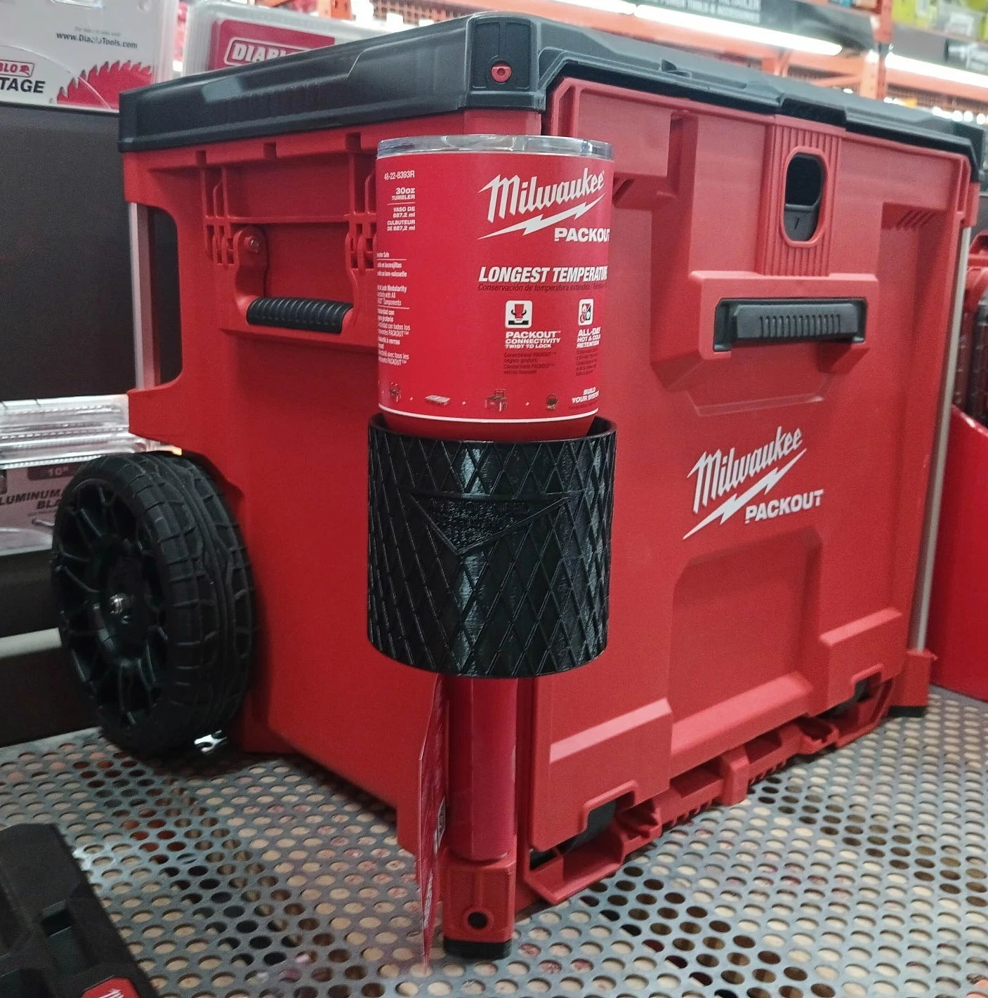 Cup Holder for Milwaukee Packout System